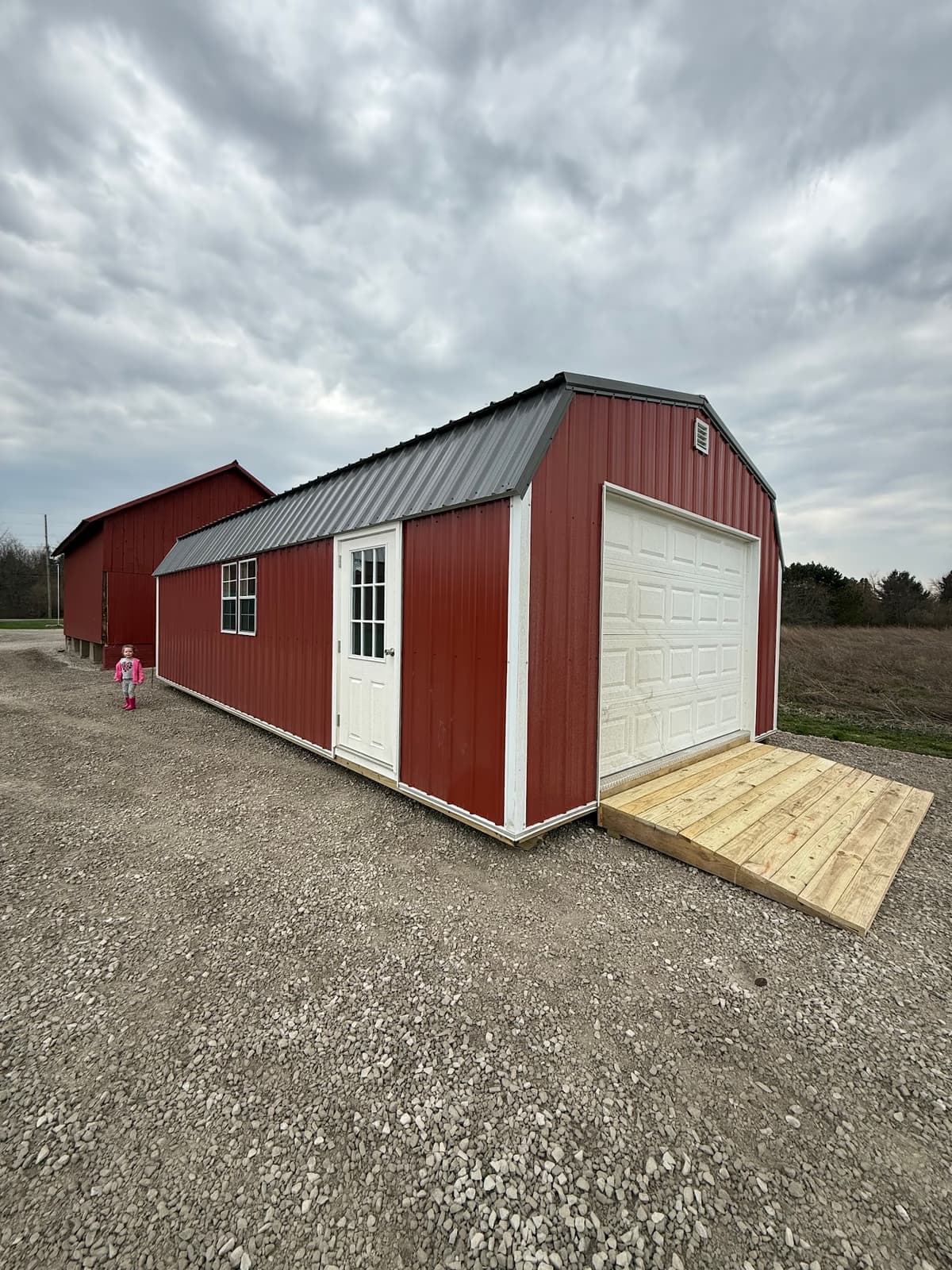 Lofted Garage in Southern Michigan