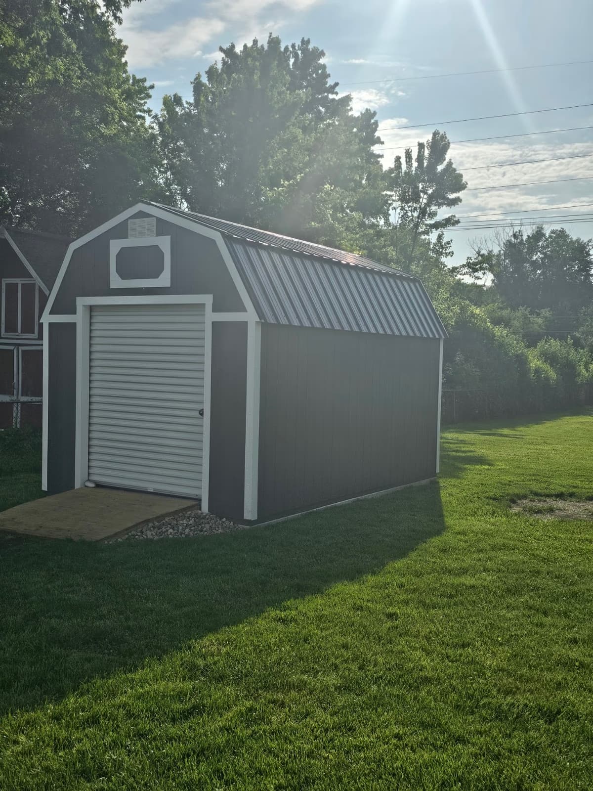 Lofted Garage in Southern Michigan