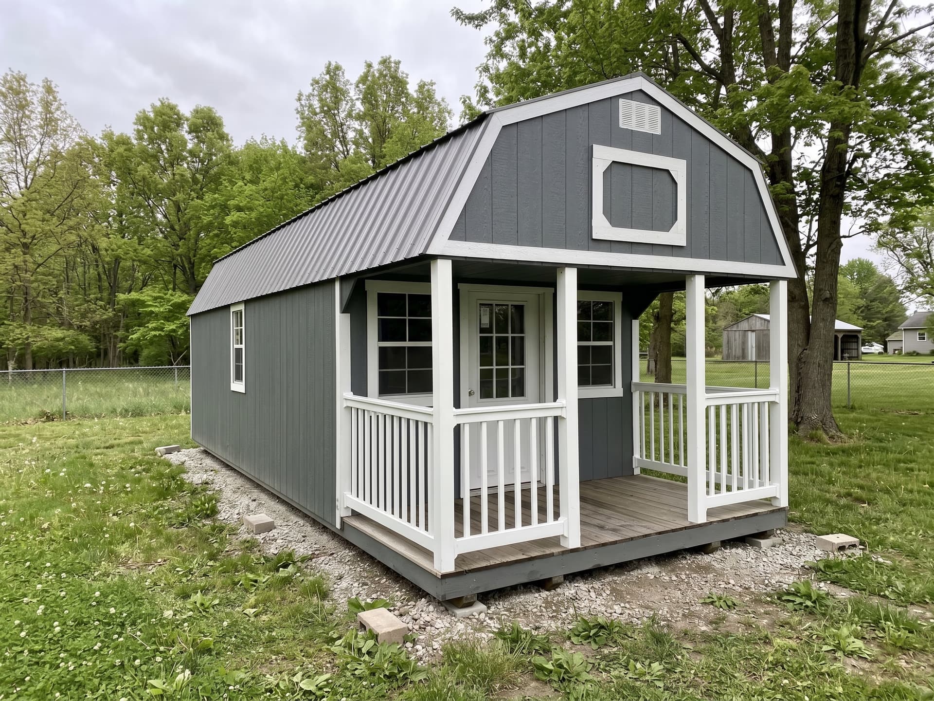 LP SmartSide lofted cabin