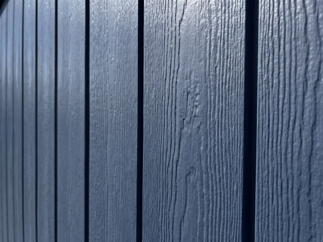 LP SmartSide engineered-wood lap siding close-up
