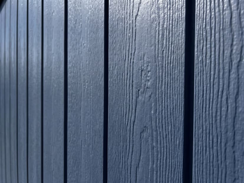 LP SmartSide engineered-wood lap siding close-up