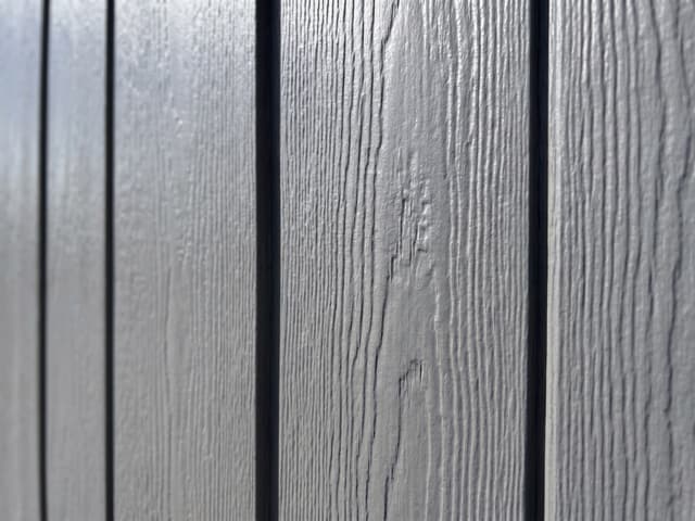 LP SmartSide engineered-wood lap siding close-up
