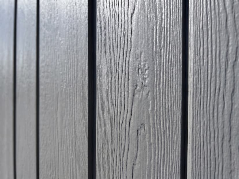 LP SmartSide engineered-wood lap siding close-up