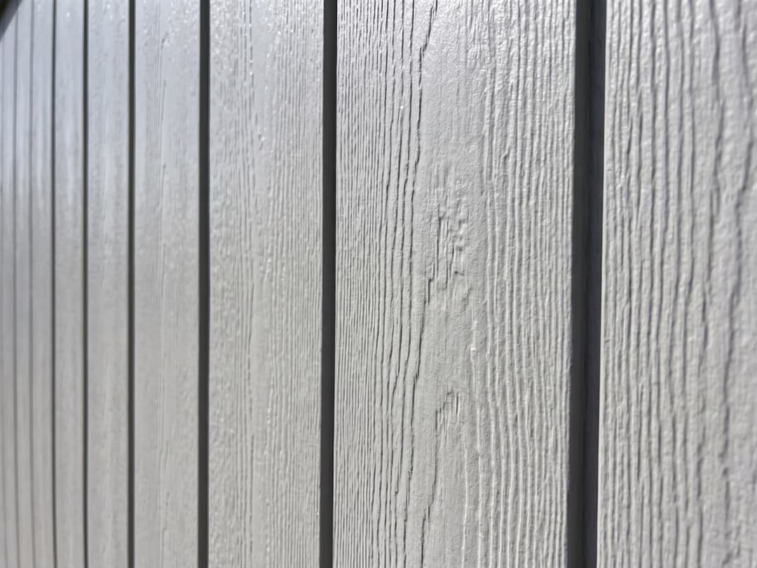 LP SmartSide engineered-wood lap siding close-up